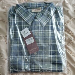 RedHead Men's Blue Plaid Shirt